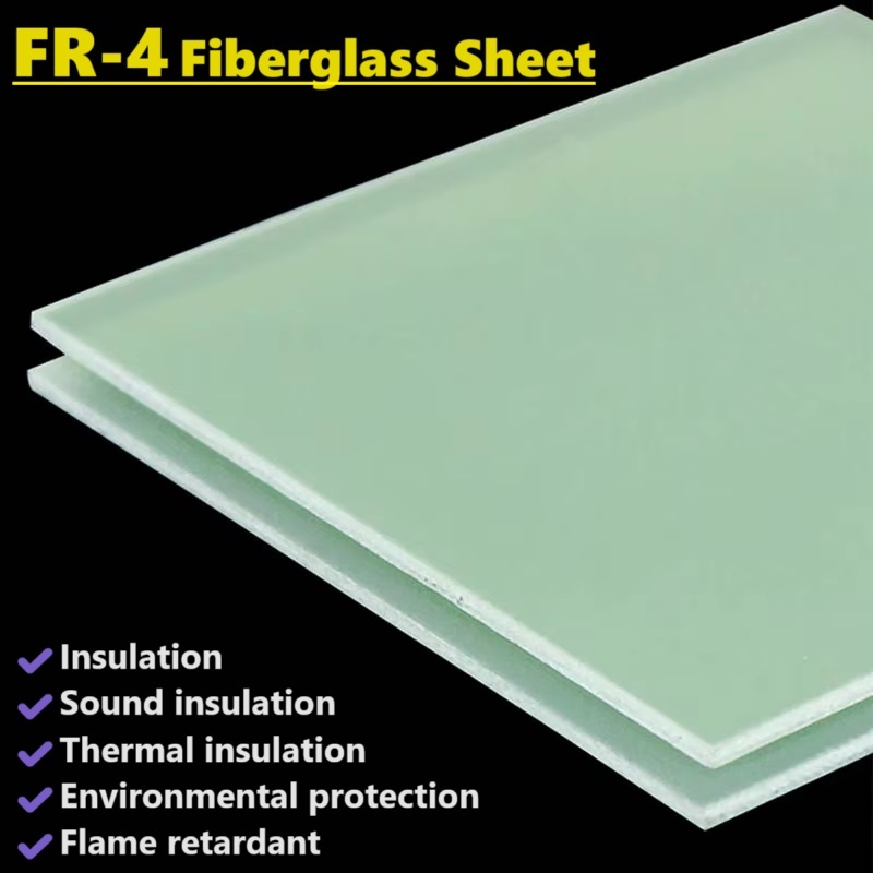 Fr-4 แผ่นไฟเบอร์กลาสน้ํา-สีเขียว 3240 แผ่นเรซินอีพ็อกซี่ใยแก้วไฟฟ้าฉนวนกันความร้อน 3D การพิมพ์ CNC 100*100 200*200 300*300 500*500 มม.
