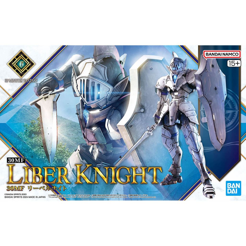 【BJ toy】BANDAI SPIRITS 30MF Minutes Fantasy Liber Knight Model Kit