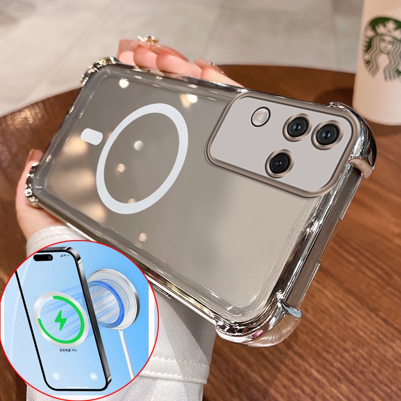 FOR เคส สำหรับปลอก VIVO V30 Pro 5G 2024 VIVO V30 v30e 5G โทรศัพท์กรณี softcase ซิลิโคนกันกระแทกปกการออกแบบใหม่ sjbswx01