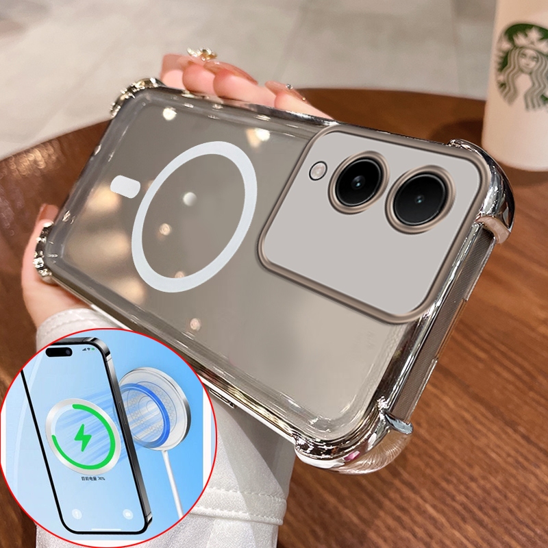 FOR เคส สำหรับปลอก VIVO y17s 5G 2023 โทรศัพท์กรณี softcase ซิลิโคนกันกระแทกปกการออกแบบใหม่ sjbswx01