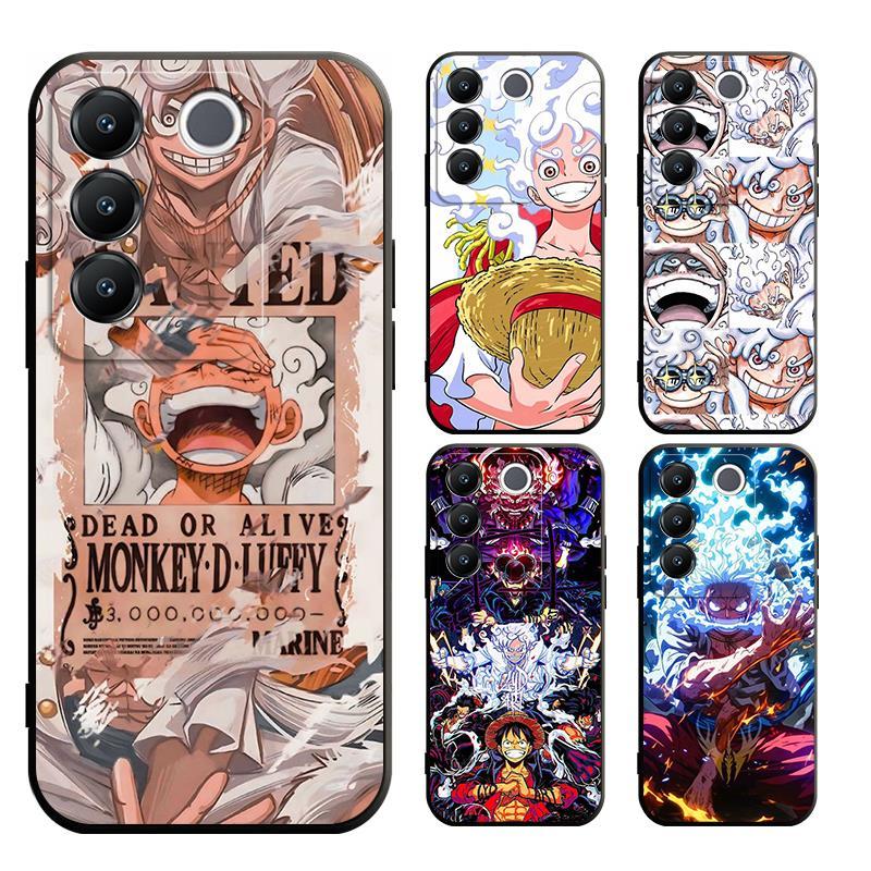Vivo V27 V27E V25 V25E V11 V11i V15 V17 V19 NEO PRO 1804 1819 5G One Piece Luffy 5th gear Casing Soft Case Cover