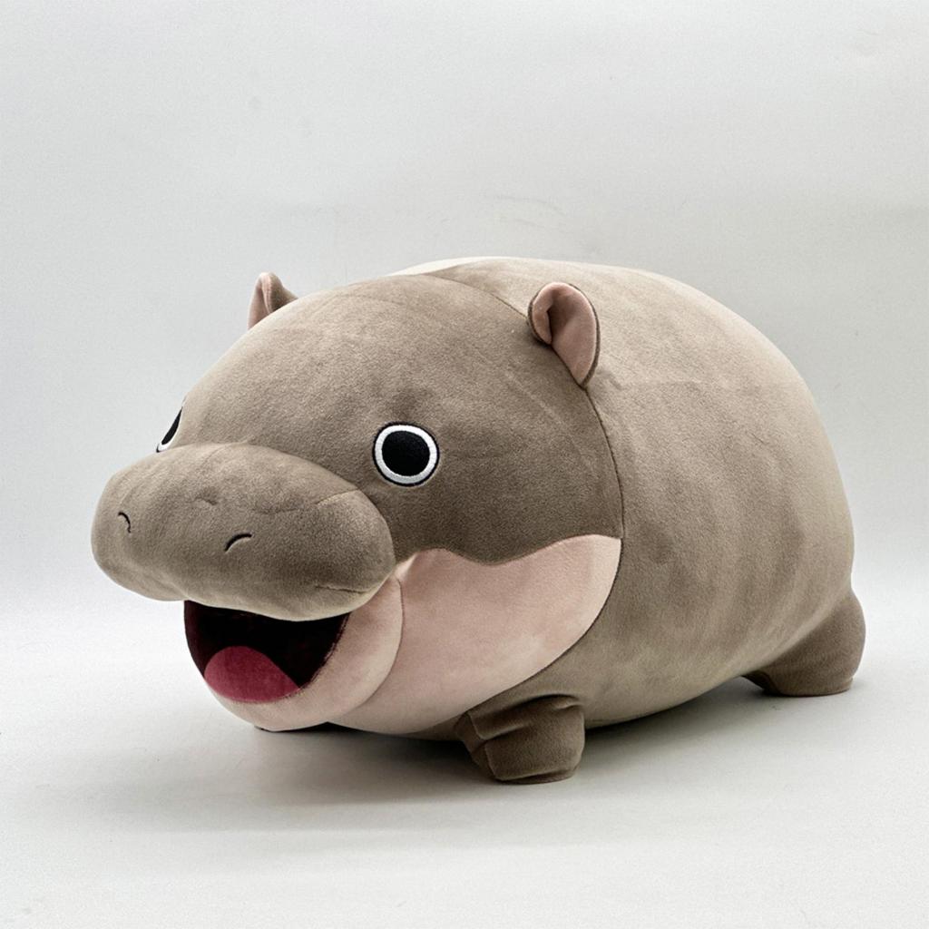 ตุ๊กตา MooDeng Hippo | Moo Deng Hippo Bouncy Pygmy Hippo ตุ๊กตาสัตว์ Plush ตุ๊กตาของเล่น