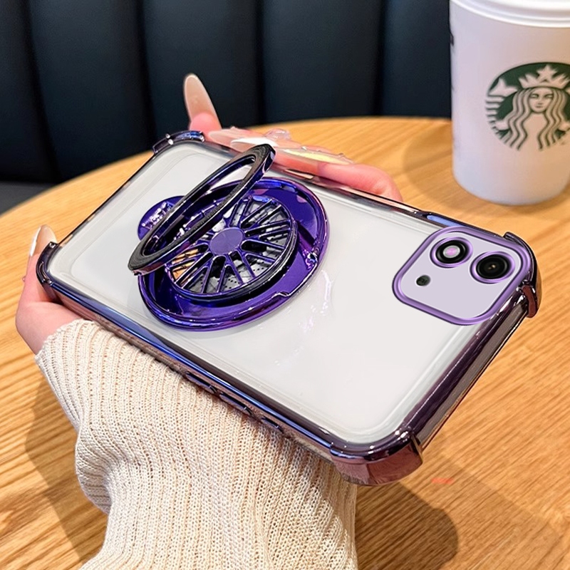 FOR เคส Case สำหรับ realme C11 2021 realme C11 2020 realme C20 โทรศัพท์ปลอก softcase ซิลิโคนกันกระแทกปกการออกแบบใหม่ที่ชัดเจนกับผู้ถือสร้างสรรค์ Gyroscope sjtlzj01ความงาม