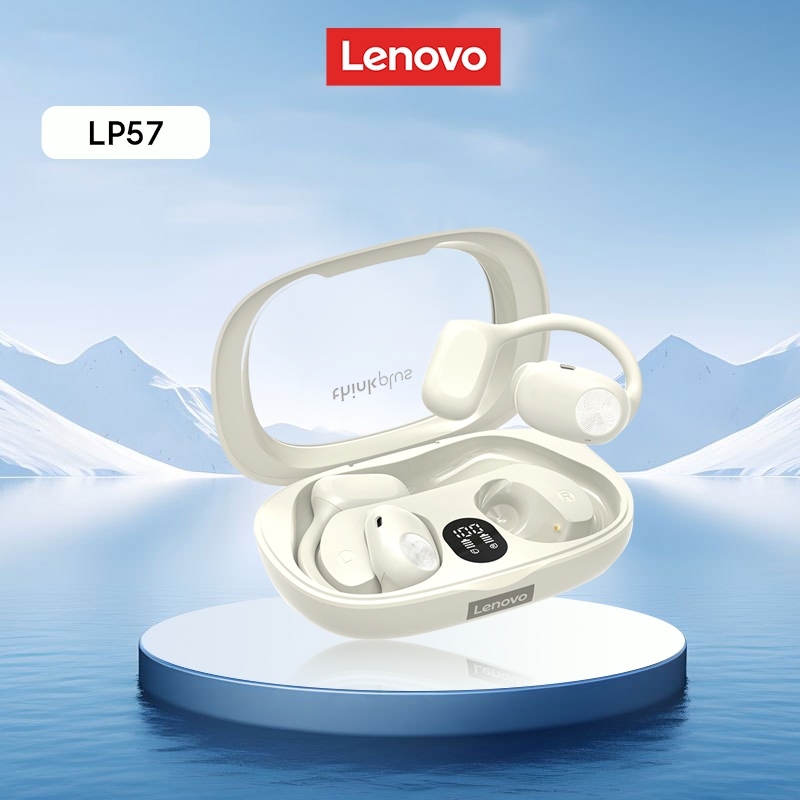 Lenovo LP57 หูฟังไร้สายบลูทูธสมาร์ทสัมผัสอายุการใช้งานยาวนาน HD โทรบลูทูธ