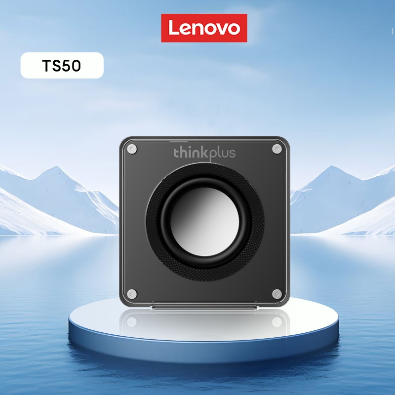 Lenovo TS50 ลําโพงบลูทูธเสียง ความละเอียดสูง น้ําหนักเบาแบบพกพาอายุการใช้งานแบตเตอรี่ที่ยาวนานเต็มบล
