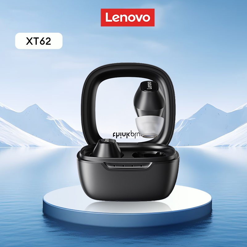 Lenovo XT62-SG หูฟังบลูทูธคุณภาพเสียง HD ตัดเสียงรบกวนโทร Latency ต่ําแบตเตอรี่ความจุขนาดใหญ่