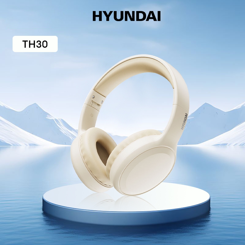 Hyundai TH30 ชุดหูฟังบลูทูธ ตัดเสียงรบกวน Latency ต่ําคุณภาพเสียง HD ความทนทานที่แข็งแกร่ง