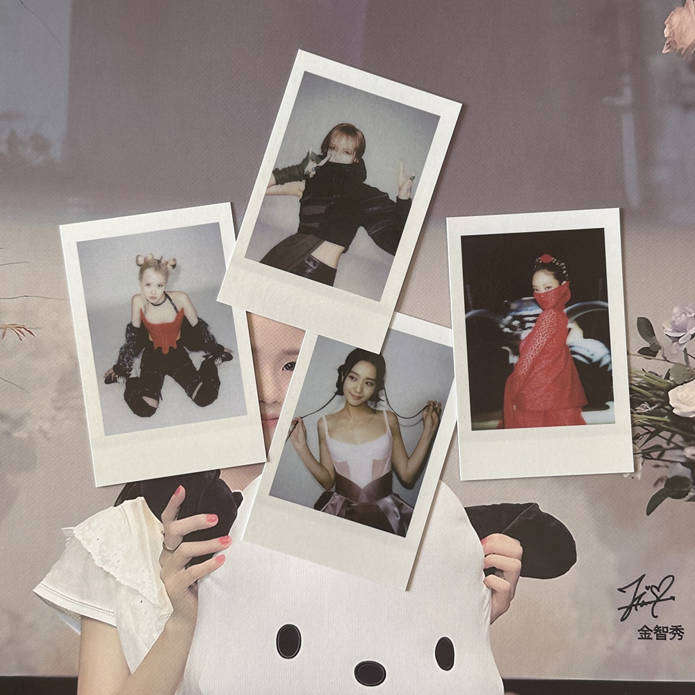 Blackpink photocard อย่างเป็นทางการ,rose jisoo jennie lisa อัลบั้ม photocard kpop