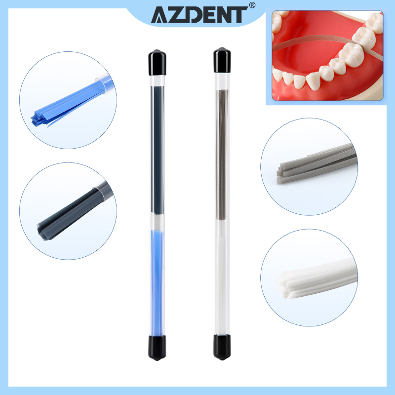 40ชิ้น | แถบขัดฟัน AZDENT 2 Granularity Splicing
