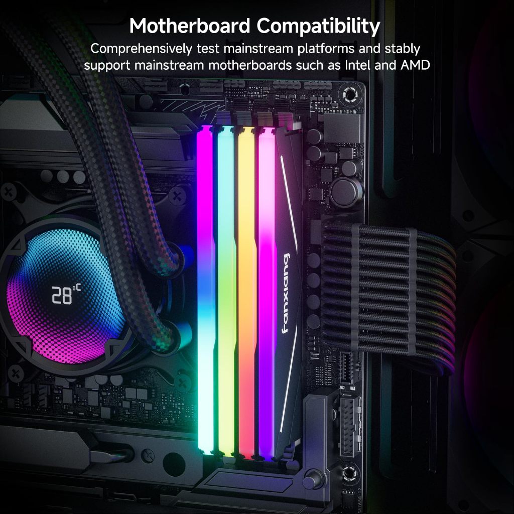 Fanxiang UD11 2 ชิ้นหน่วยความจําพีซี 16GB DDR4 RAM 3200MHz 3600MHz สําหรับเดสก์ท็อป AMD Intel
