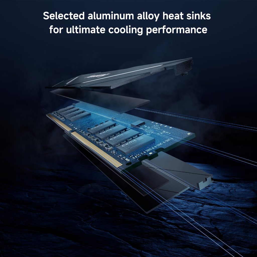 Fanxiang UD11 2 ชิ้นหน่วยความจําพีซี 16GB DDR4 RAM 3200MHz 3600MHz สําหรับเดสก์ท็อป AMD Intel