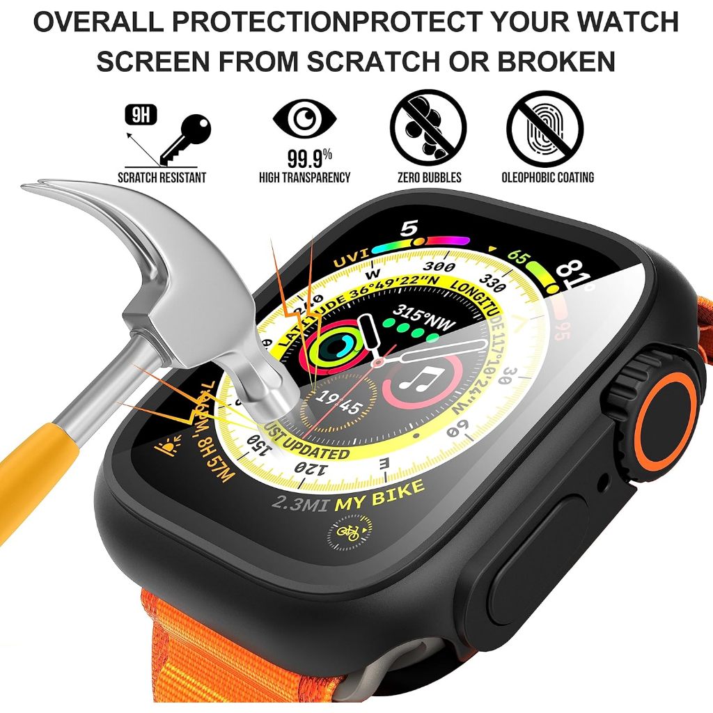 อัพเกรดปรับเปลี่ยนกรณีสําหรับ ฉันดู ชุด 11 46มิลลิเมตร42มิลลิเมตรเต็มปกป้องกันกรณีที่มีป้องกันหน้าจอ[เปลี่ยนเป็นอัลตร้าอัพเกรด]พีซีฮาร์ดเคสสําหรับ ฉันดู 45มิลลิเมตร41มิลลิเมตรชุด10 9 กับ3 - รูปที่ 2