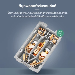 【KAGK】 สวิตช์ไฟ เต้ารับ หน้ากาก ฝาครอบ รุ่นใหม่ สีเทา ปลั๊ก บ็อกลอย สวิทซ์ สวิท USB สีขาว