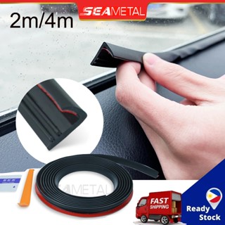 SEAMETAL แถบยางติดกระจก แถบซีลยางรถยนต์ ซีลยางขอบหน้าต่าง ฉน…