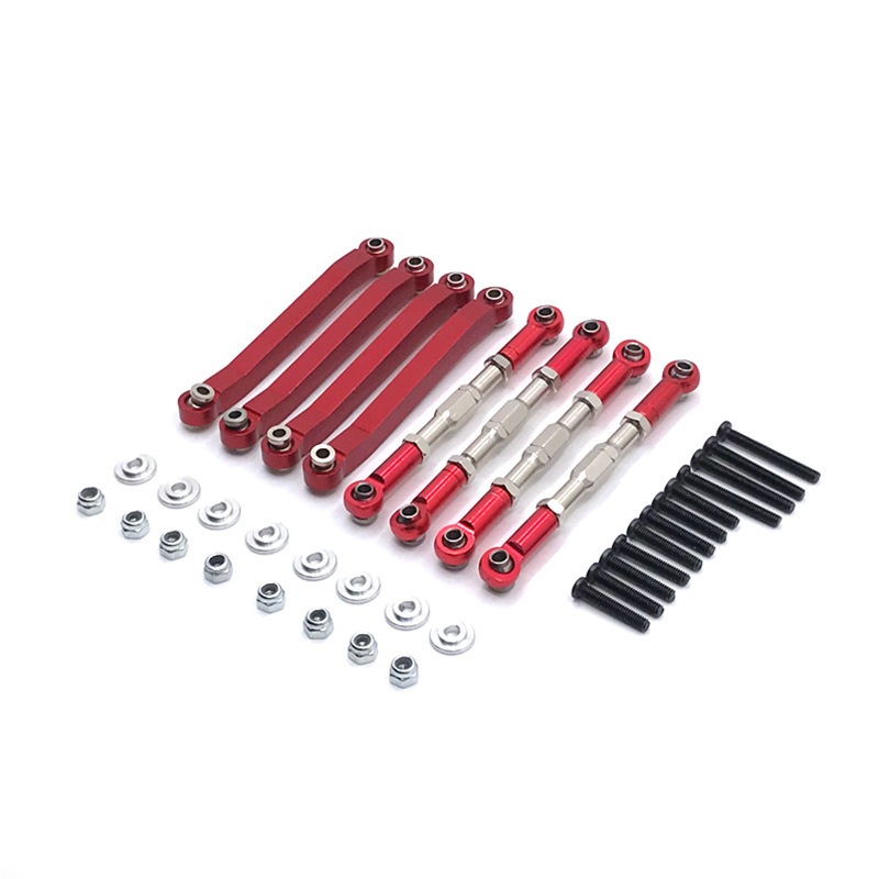 สําหรับ MN 1/12 D90 D91 D96 MN98 MN99S RC รถโลหะ Ball Joint ดึง Rod อัพเกรดพวงมาลัยเชื่อมต่อ Rod