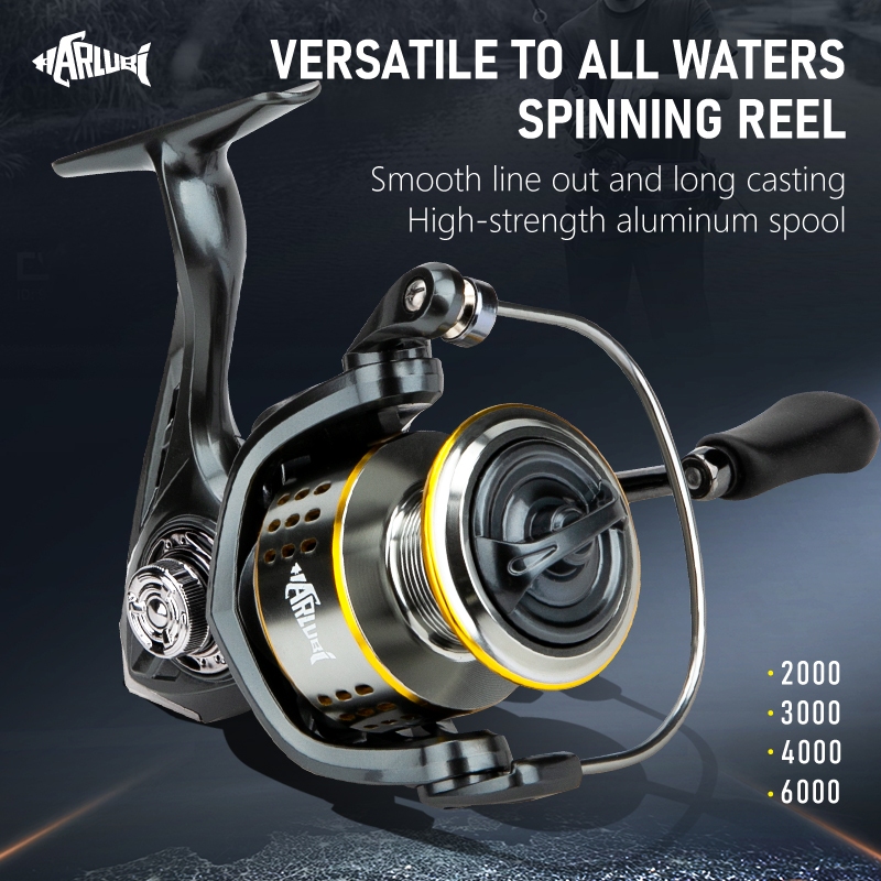 รอกหมุน 8กก.ลากอลูมิเนียมSpool Gear Ratio 5.2:1 สําหรับตกปลารุ่น:JOSEPH
