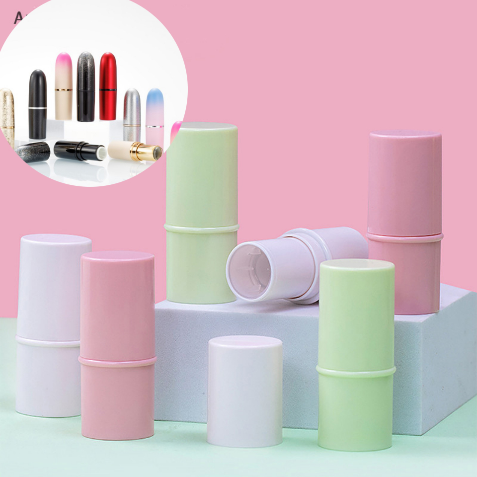 Annapink.th 6g รีฟิลหลอดลิปลิปบาล์มคอนเทนเนอร์คอนเทนเนอร์คอนเทนเนอร์เครื่องสําอางที่ว่างเปล่าโลชั่นคอนเทนเนอร์ขวดเดินทาง EN