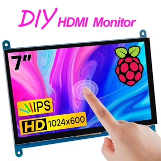 7 นิ้ว Raspberry Pi 5/4/3/2/B/B+/A+ Monitor 1024x600 IPS 5 จ…