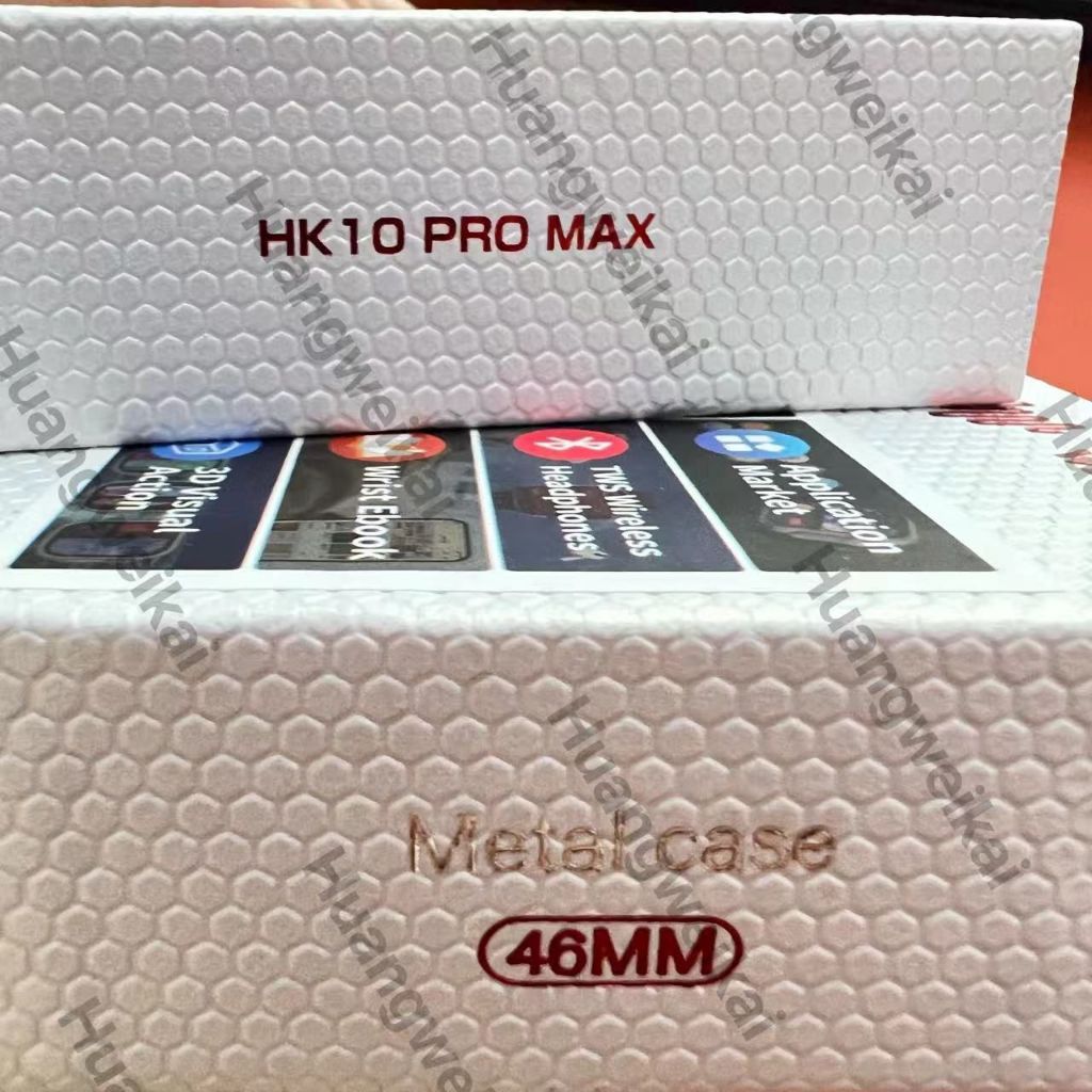 4gb HK10 Pro Max (2025 ) Hongkong รุ่น AMOLED หน้าจอ watch10 S10 series10 สมาร์ทนาฬิกาสําหรับชายหญิง smartwatch เข็มทิศ ChatGPT Gravity Sensing 3D เมนูอัลบั้ม VS พลัม