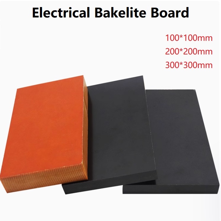 Orange/Black Electrical Bakelite Board Insulated Plate สีส้ม/สีดําไฟฟ้าเบกาไลท์บอร์ดแผ่นฉนวนฉนวนกันความร้อนกระดานเรซินฟีนอลความหนาทนอุณหภูมิสูง1-20มม