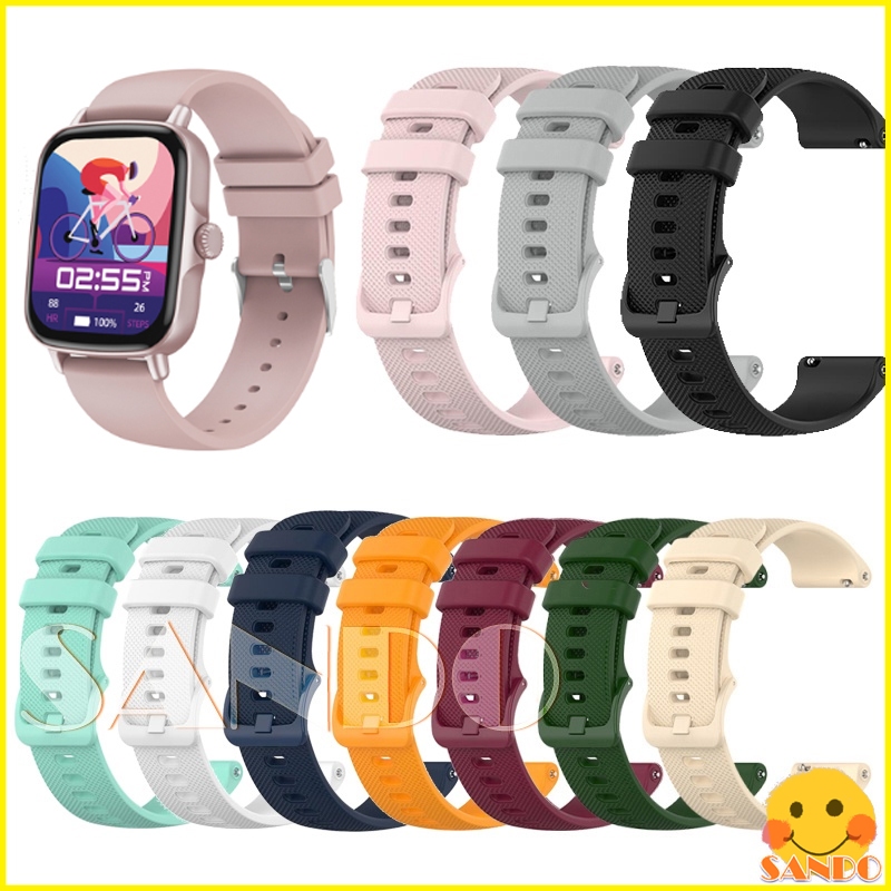 Why Nova (SW-101A) สายนาฬิกาซิลิโคน สายรัดข้อมือ Why Nova (SW-101A)  SmartWatch สายนาฬิกาข้อมือซิลิโคน แบบนิ่ม สําหรับ  Why Nova strap