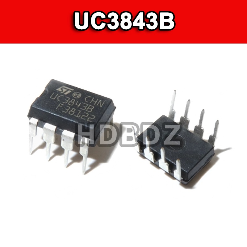 2~10pcs UC3843B DIP-8   โหมดปัจจุบัน PWM ปรับ Controller ชิป IC SMD UC3843BN