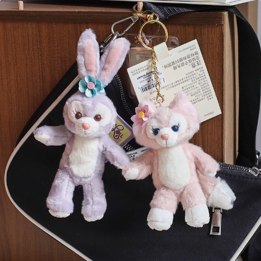 พร้อมส่ง พวงกุญแจตุ๊กตา Disney Duffy and Friends StellaLou Lena Bell น่ารัก