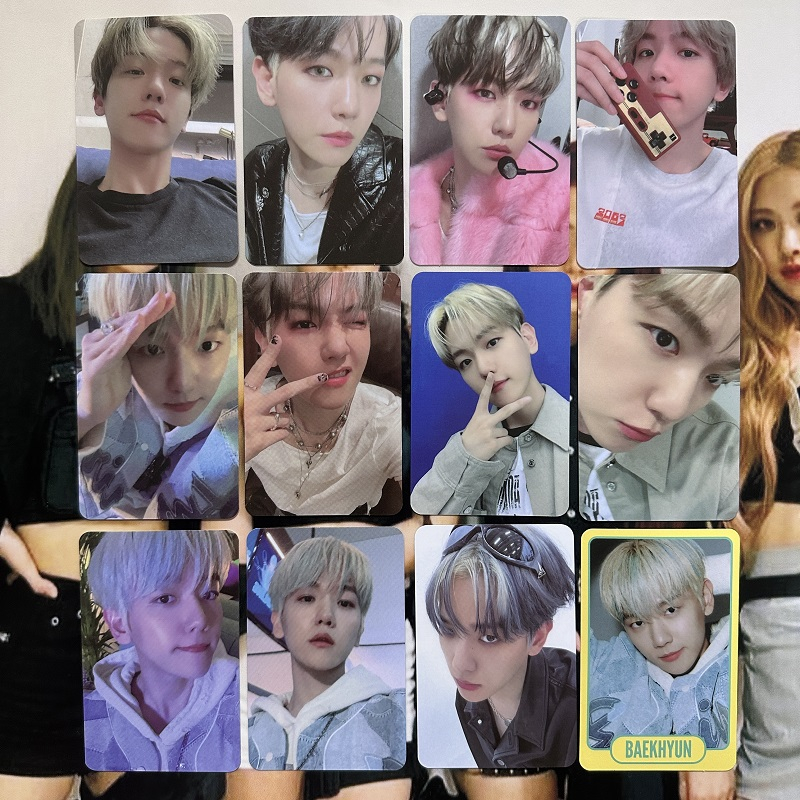 BAEK HYUN photocard official,EXO photocard Album Card