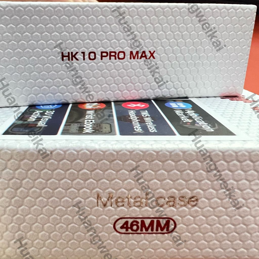 HK10 Pro Max (2025 ) Hongkong รุ่น 4GB AMOLED watch10 S10 series10 สมาร์ทวอทช์สําหรับผู้ชายผู้หญิง s
