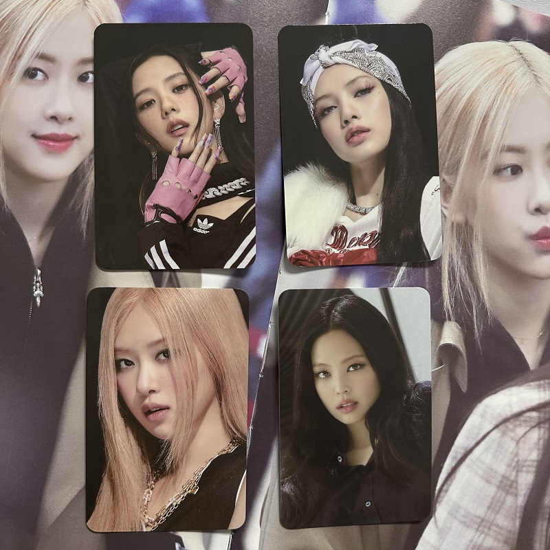 Blackpink photocard อย่างเป็นทางการ,rose jisoo jennie lisa การ์ดพิเศษ kpop
