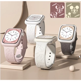 3d Imprint สายซิลิโคน + กรณีสําหรับ Apple Watch สาย Series11,10 9 8 7 6 5 4 3 2 1,SE,Ultra Shell ขนาด 41 มม.45 มม.40 มม.44 มม.46 มม.42 มม.44 มม.i สายนาฬิกาและ i สายนาฬิกา i สายนาฬิกาและ i สายนาฬิกา