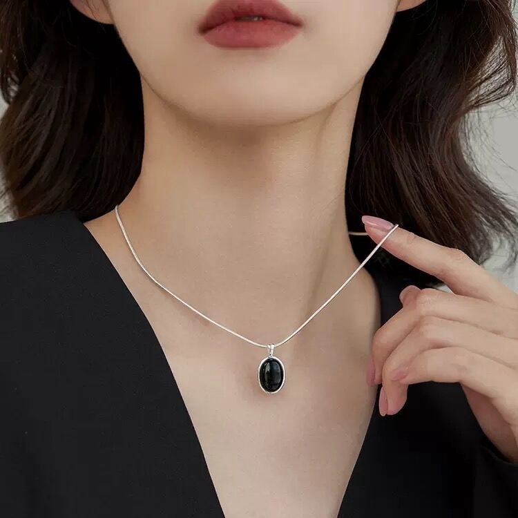 Elegant Kroean 925 Sliver Plated Dasiy Charm จี้สร้อยคอผู้หญิงเครื่องประดับของขวัญ