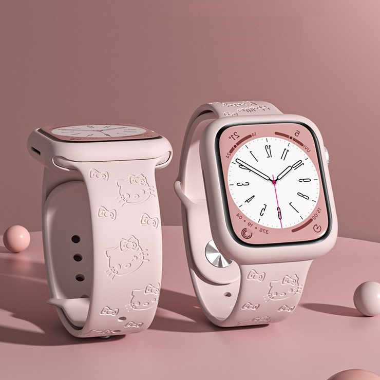 3d Imprint สายสําหรับ Watch สาย Series11 10 9 8 7 SE 6 5 4 3 2 1, Ultra 49 มม.ซิลิโคน i สายนาฬิกาสํา