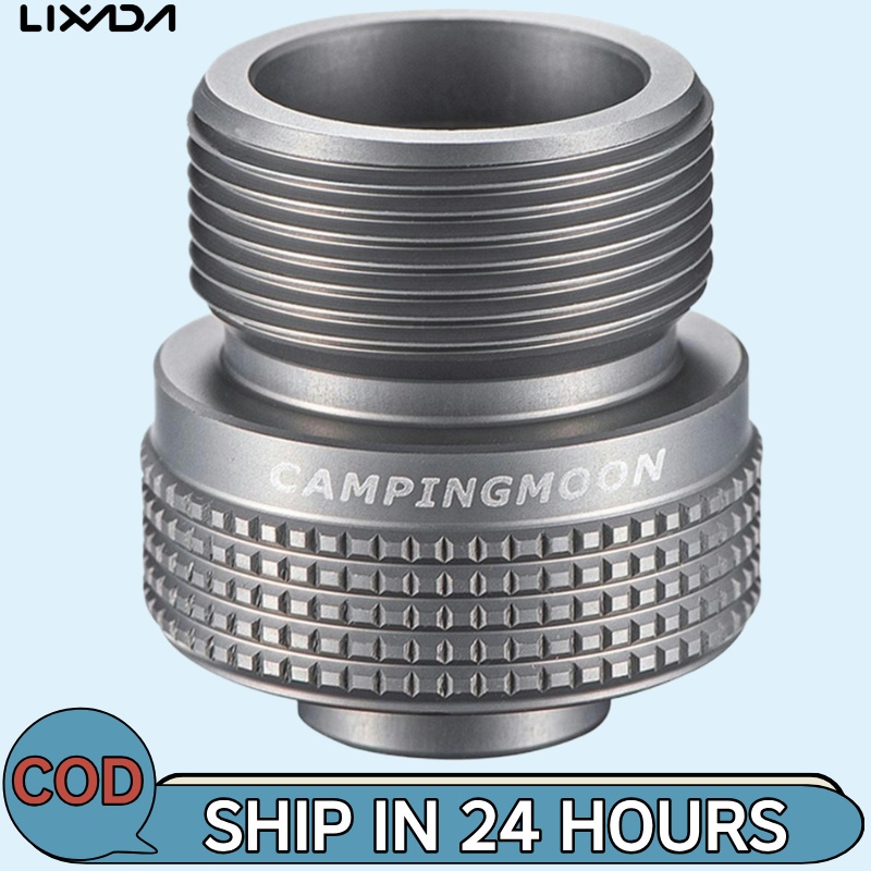 [LIXADA Mall] ตั้งแคมป์เตาแก๊สอะแดปเตอร์โพรเพนอุปกรณ์แก๊สเชื่อมต่อถังแก๊สแปลงสําหรับกลางแจ้งตั้งแคมป์เดินป่าตกปลา