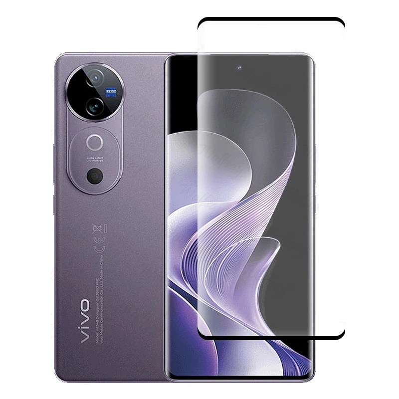 กระจกนิรภัยสําหรับ Vivo V40 V30 V29 V27 Pro ป้องกันหน้าจอเลนส์ฟิล์ม Vivo V40E V40SE V30SE V30E V29E 