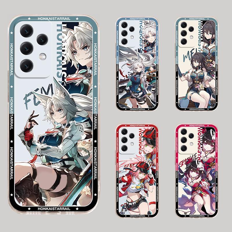 Samsung A03S M02 A02 A02S A31 A04E S8 S9 S10 Plus Honkai: Star Rail Casing Soft Case Cover