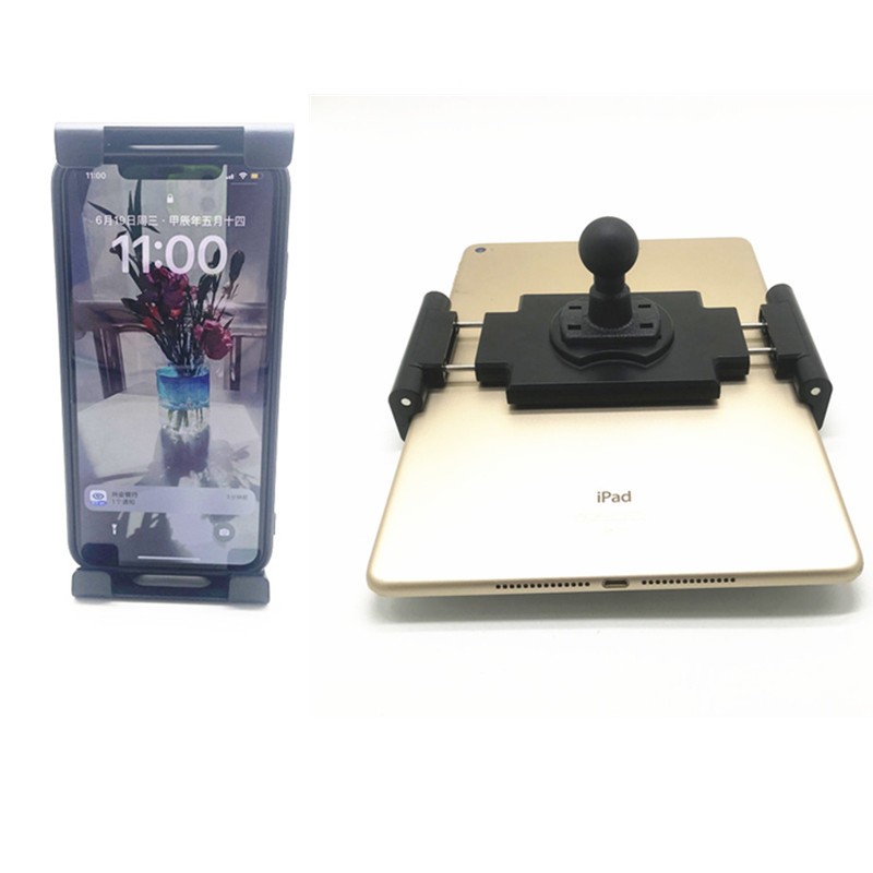 Universal สําหรับ IPad Pro 11 "ที่วางโทรศัพท์ iPhone/ขาตั้งแท็บเล็ต 25 มม.Ball Head แล็ปท็อปผู้ถือคลิปอุปกรณ์เสริม