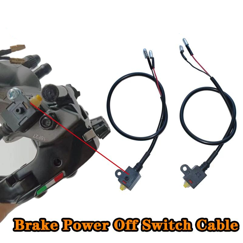 2 pcs สําหรับ RCS 19 Direct Push Up ปั๊มเบรกปิดซ้ายและขวาสายสวิตช์ Micro Push ปุ่ม