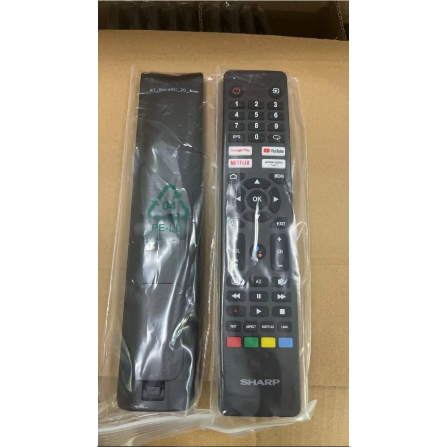 Remote SHARP SMART TV ANDROID TV LED TV 2TC32EG2X 2TC42EG2X ANDROID TV 4TC55EK2X