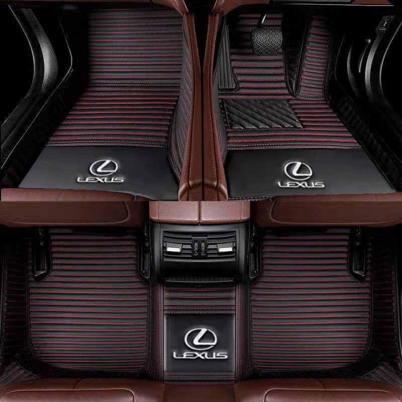 Lexus RX270, RX300,RX350,RX450,NX AZ10,NX AZ20,RC พรมปูพื้นรถยนต์ 5 ที่นั่ง หนังกันน้ํา ขับมือขวา