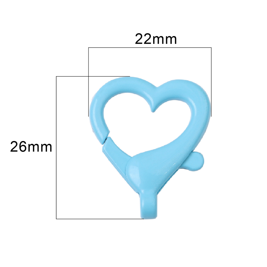[26X22mm] พวงกุญแจหัวใจพีชรูปหัวใจหัวเข็มขัดกุ้งก้ามกรามโลหะผสมสีสเปรย์พวงกุญแจ DIY จี้พวงกุญแจแฮนด์เมด ราคา ถูกที่สุด ดีลบีเคเค แกลเลอรีภาพที่ 4