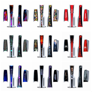 38 สีสติกเกอร์ด้านข้างใช้งานร่วมกับ PS5 Slim Disc/Digital Ed…