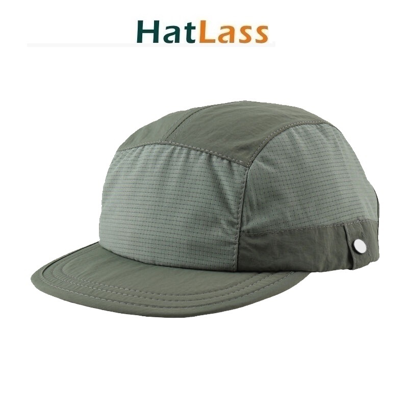 Hatlass หมวกเบสบอล/ หมวกกีฬาระบายอากาศ Fashion Camp 5-Panel Cap