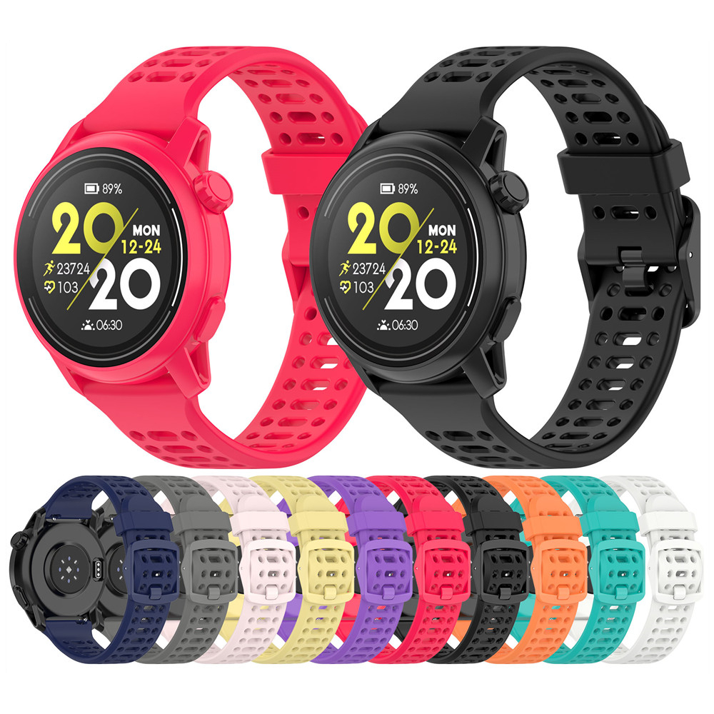 20 มม.22 มม.ซิลิโคนสําหรับ COROS PACE 2 3 / APEX 2 2Pro Soft band quick release smartwatch อุปกรณ์เสริม