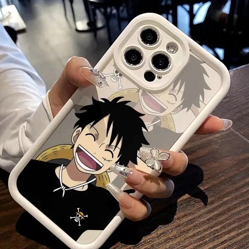 เคส VIVO Y81 Y81i Y81S Y83 Y66 Y65 Y67 Y85 V9 Y76 5G Y72 Y52 5G กรณีโทรศัพท์มือถือซิลิโคนอะนิเมะ Luf