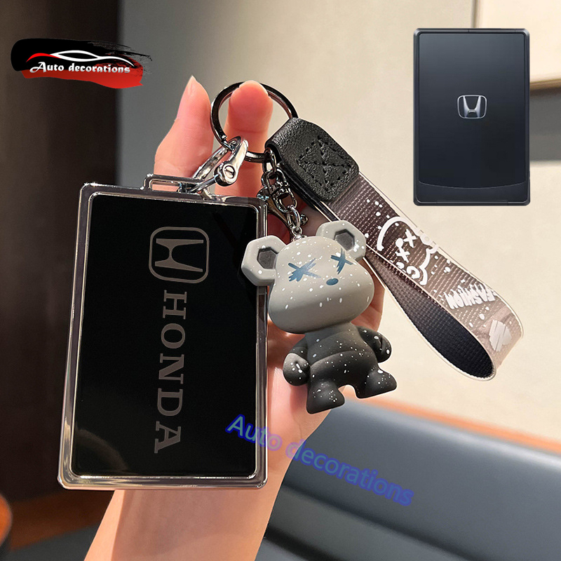 Honda NFC card key Honda civic CRV city HRV card key case พวงกุญแจฮอนด้า หมี พวงกุญแจรถ เครื่องประดับ