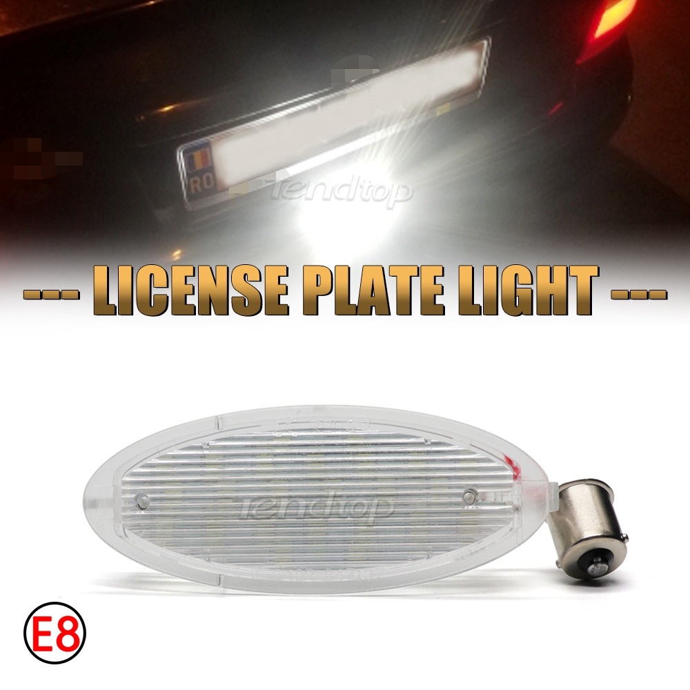 1 PC Canbus รถ 24LED จํานวนใบอนุญาตโคมไฟสําหรับ Opel Astra F Corsa B Vectra Omega Zafira Agila Tigra
