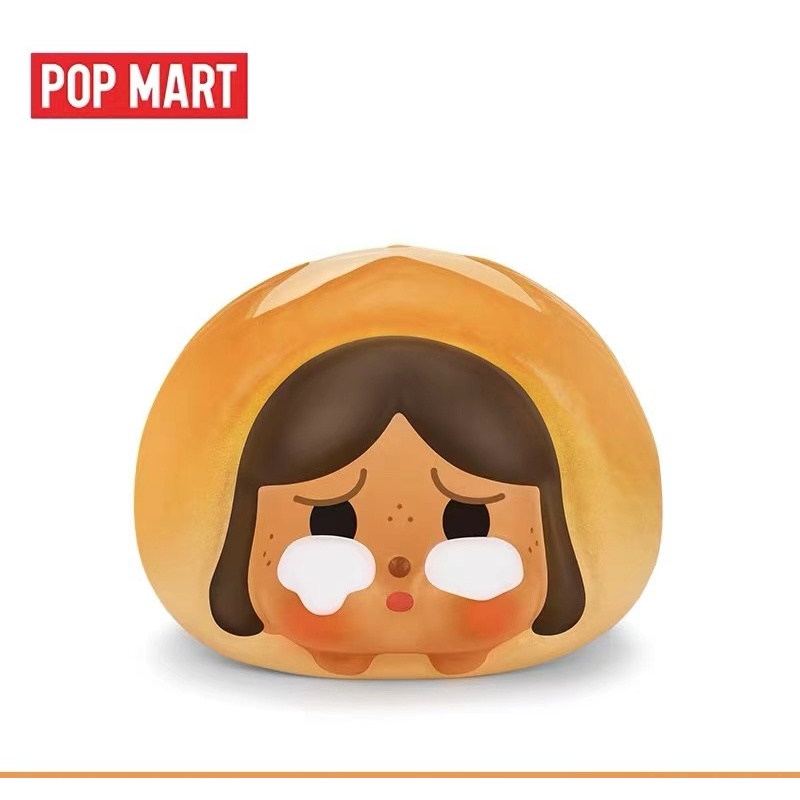 Popmart Bubble Matte Bubble Bun ตุ๊กตาเด้งช้า ZSIGA pinch CRYBABY ปริมณฑล