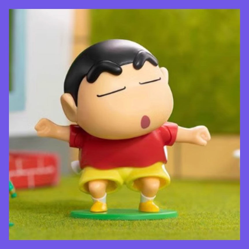 กล่องสุ่ม 52toys Crayon Shin-Chan Dynamic New Life series blind box ฟิกเกอร์ โมเดลฟิกเกอร์ Figurine ของเล่นสําหรับเด็ก แบบจุ่ม