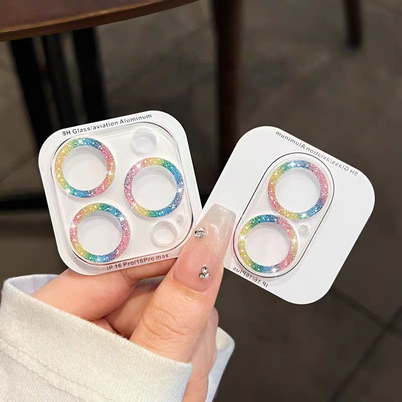 ผงแฟลชแบบบูรณาการฟิล์มป้องกันกล้องเหมาะสําหรับเคสโทรศัพท์iPhone 17 16 Pro Max 15 14 13 12 11 Pro Max 14 15 16 plus 17 Air